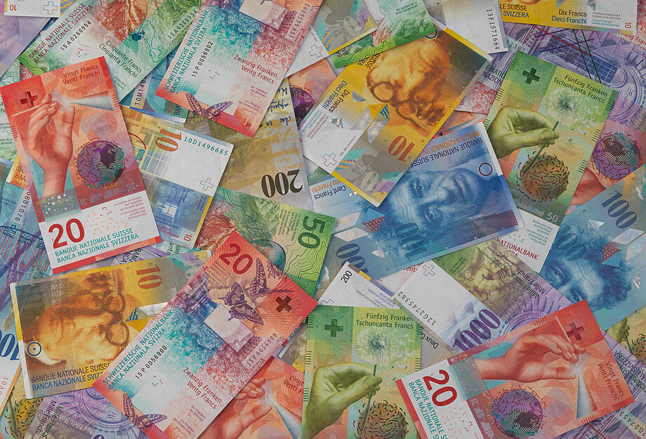 billets franc suisse